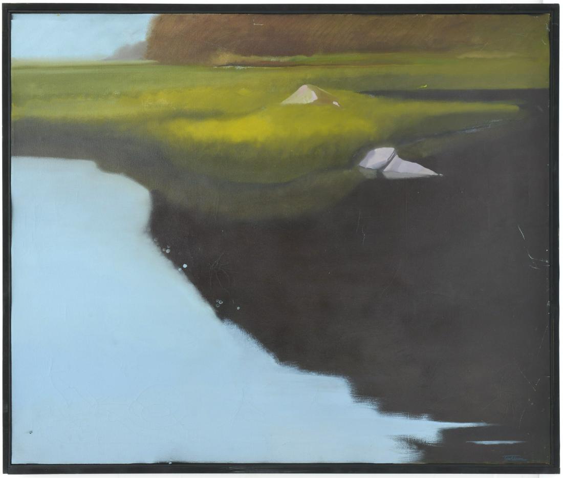 A.D. Tinkham, large scale painting (1 of 10)