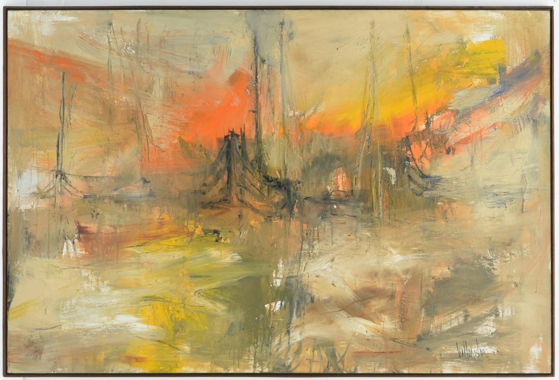 Gino Hollander, large scale painting (1 of 10)