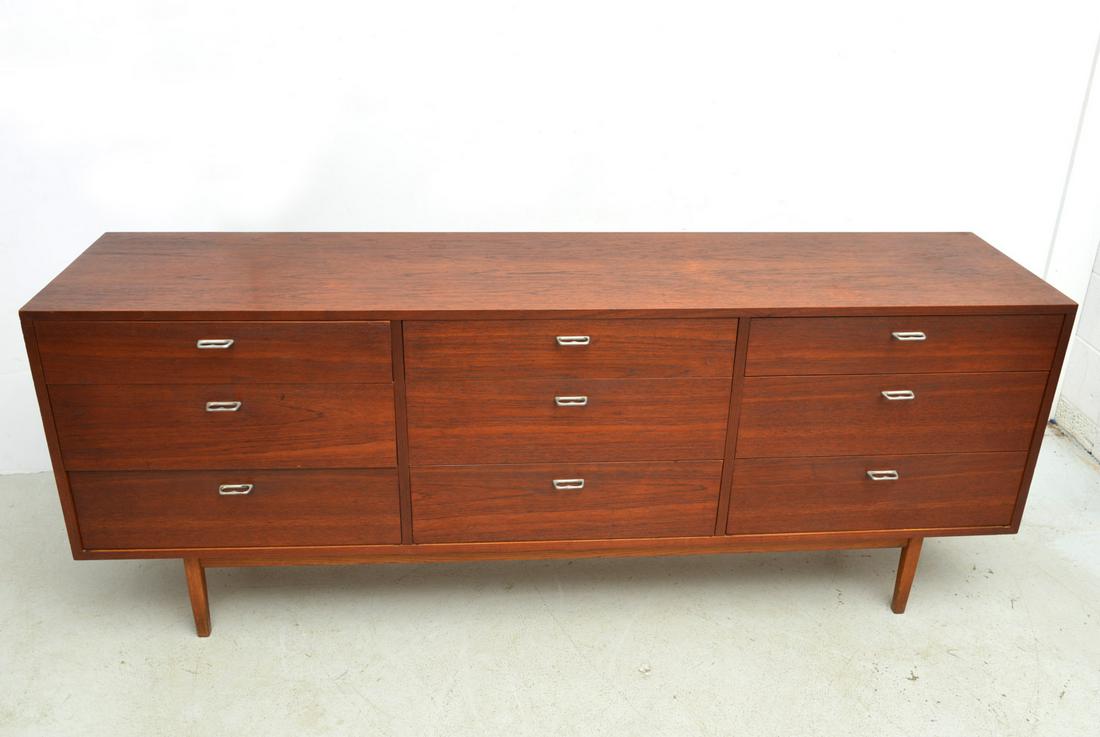 Danish modern style teak chest of drawers (1 of 7)