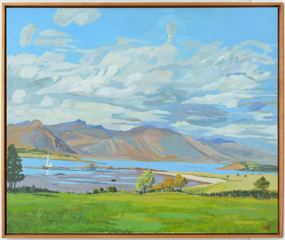 Frank Metz, large scale painting (1 of 6)