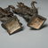 Pair Thai bronze dancing figures - 6