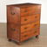 William IV brass inlaid hardwood campaign chest