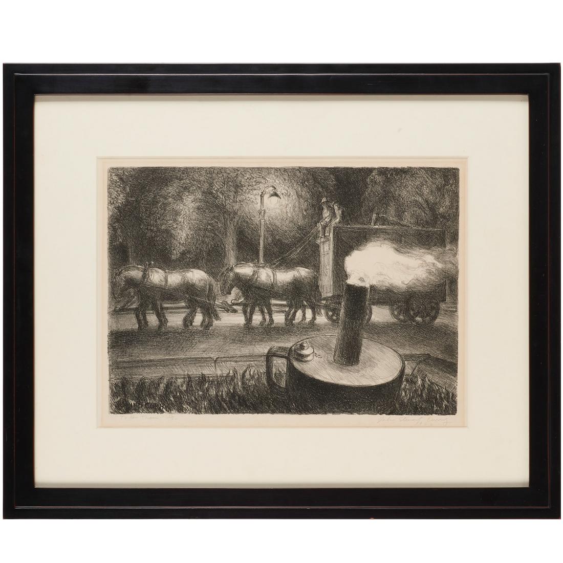 John Steuart Curry, lithograph, 1932 (1 of 11)