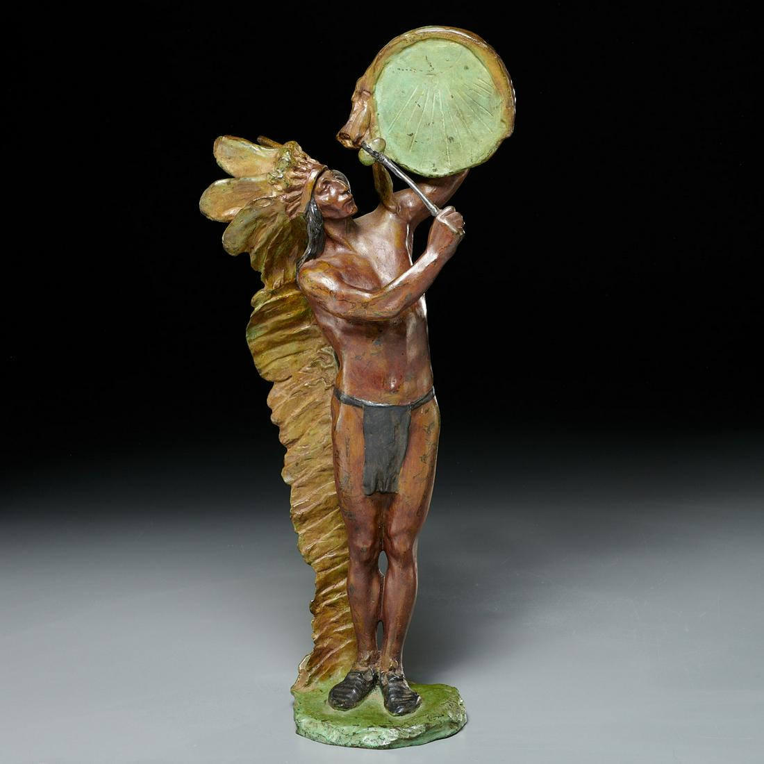 C.H. Humphriss, bronze sculpture, 1906 (1 of 8)