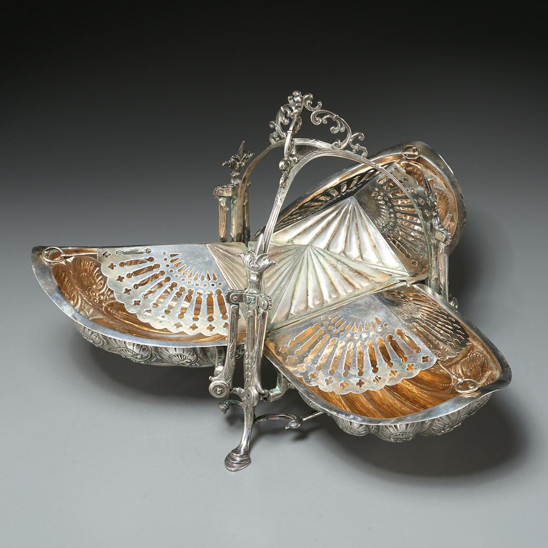 German silver shell-form bun warmer (1 of 7)