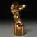 Richard Hunt, bronze sculpture, 1977