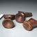 (3) African wood headrests w/ carved figural comb - 9