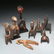 (8) Senufo Heddle pulleys, ex-museum