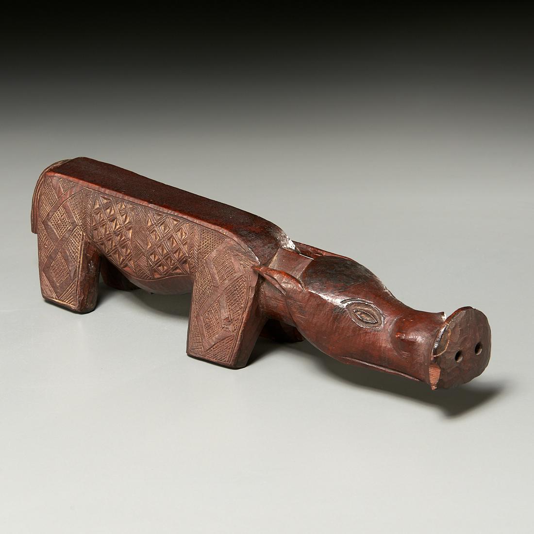 Good Kuba Hippo divination charm (1 of 7)