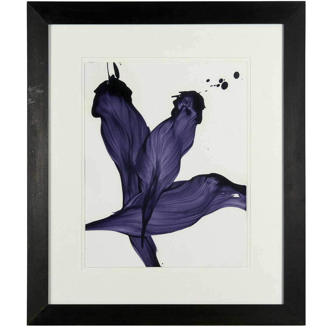 James Nares, acrylic on paper, 1999 (1 of 8)