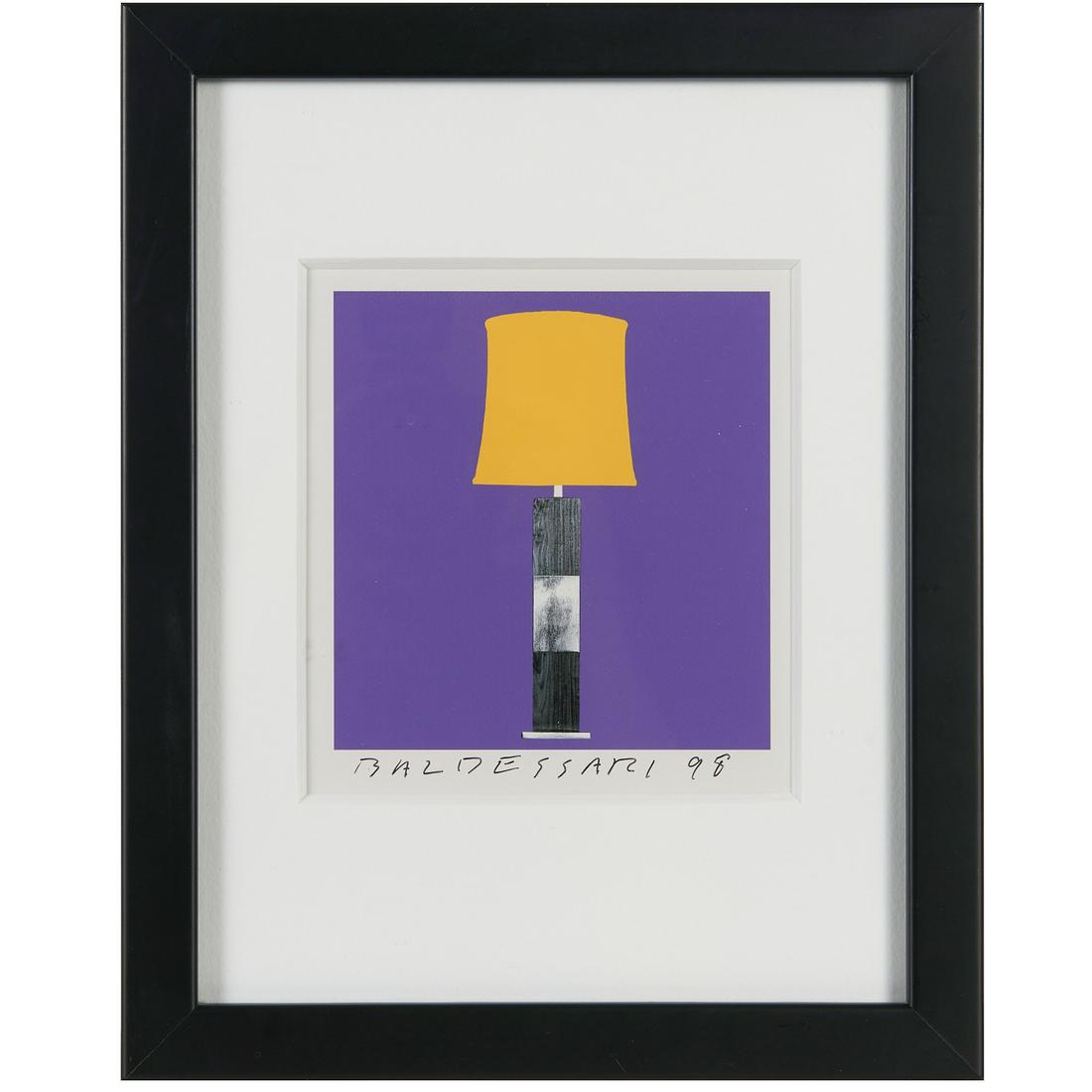 John Baldessari, inkjet on paper, 1998 (1 of 6)