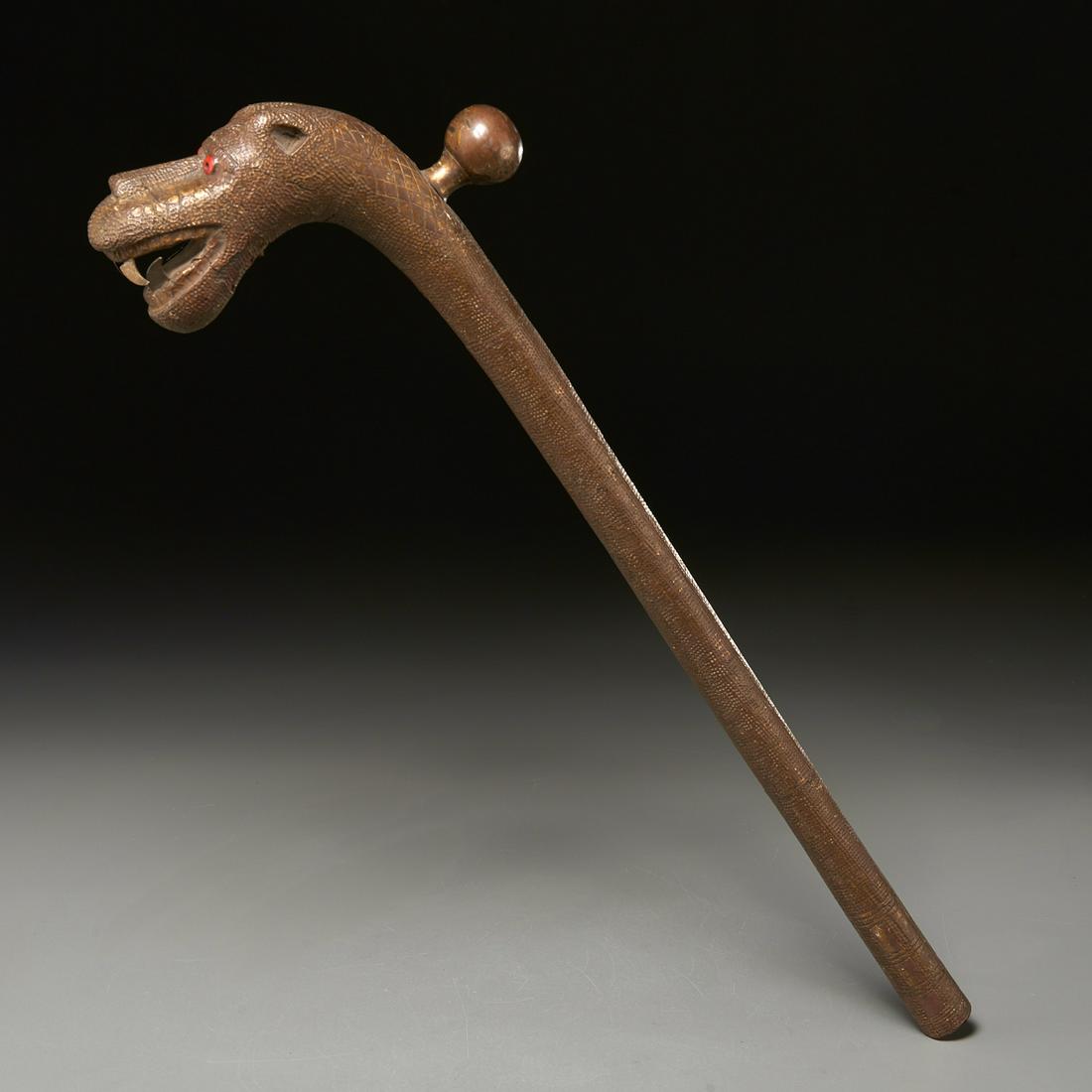 Dahomey Kingdom Fon Makpo sceptre (1 of 5)
