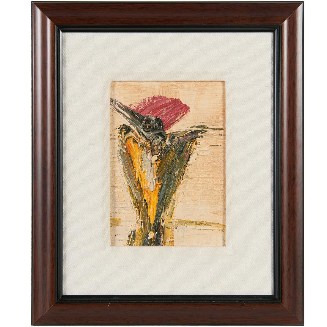 Hunt Slonem, oil on canvas, 2001 (1 of 6)