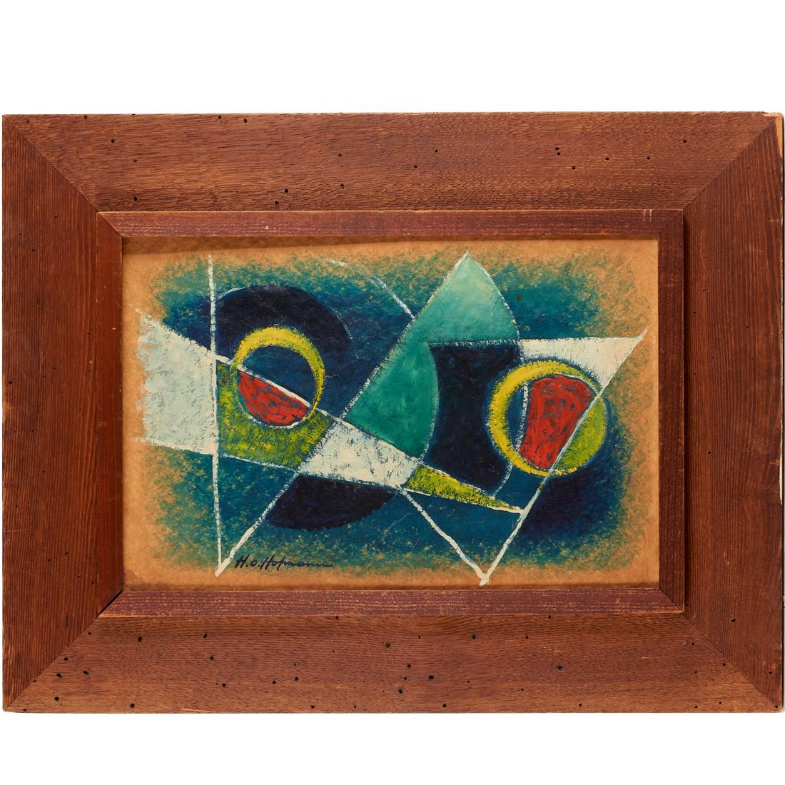 Hans O. Hofman, oil on cardboard (1 of 10)