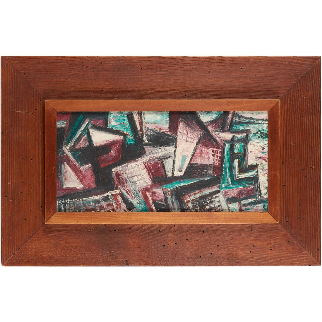 Hans O. Hofman, oil on board (1 of 10)