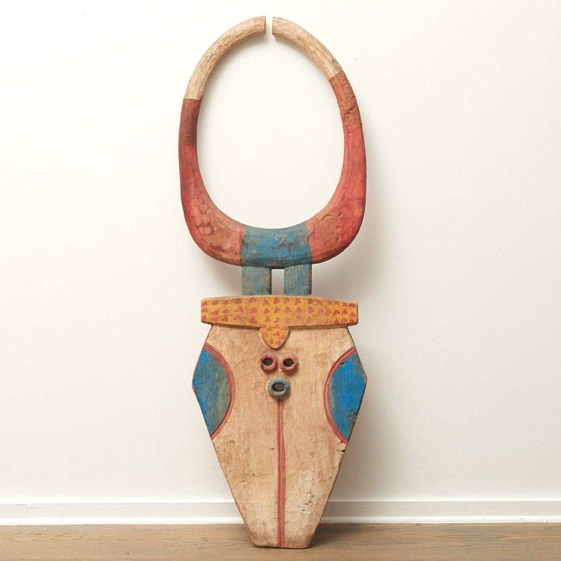 Nafana Peoples, "bedu" plank mask (1 of 7)