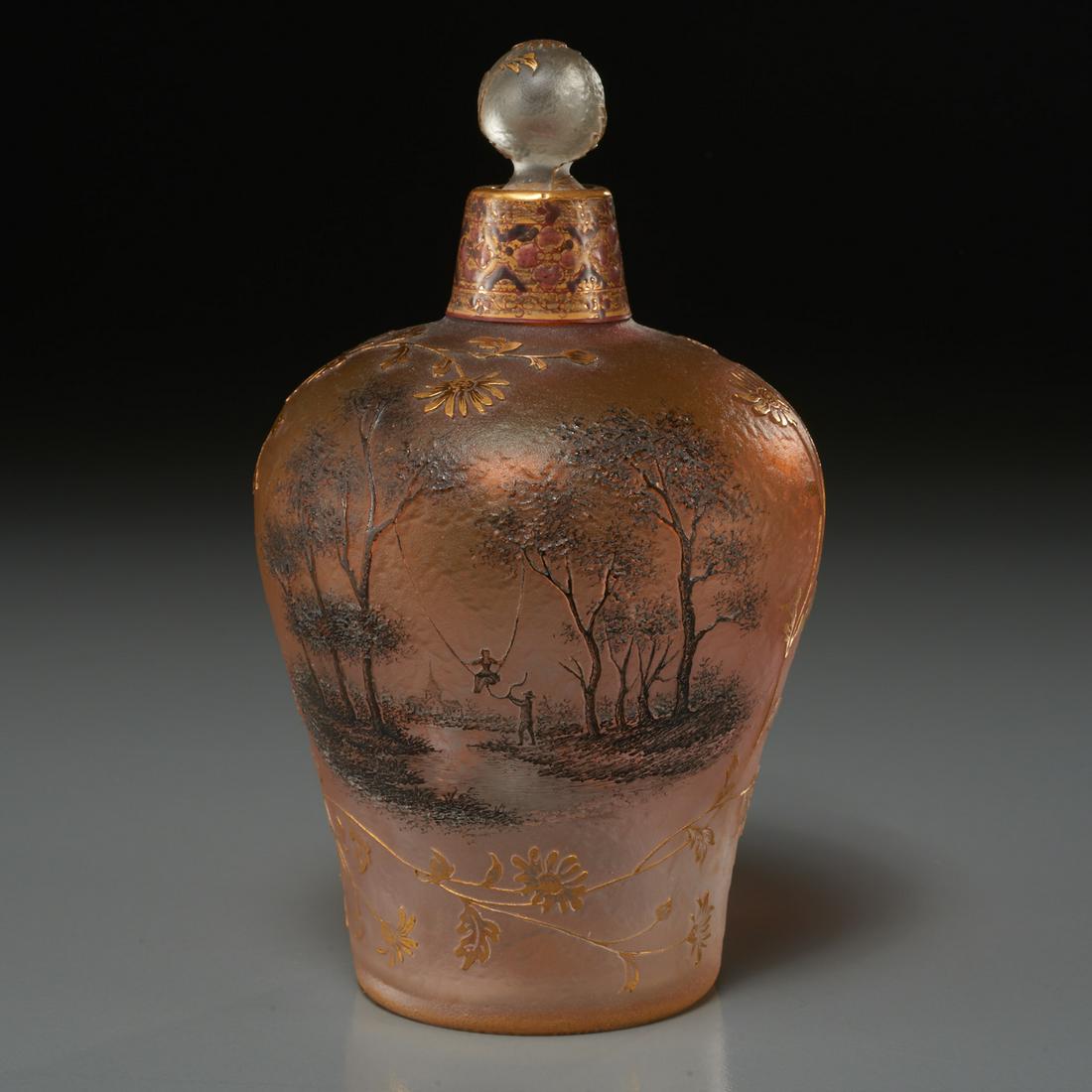 Daum Nancy cameo landscape perfume bottle (1 of 7)
