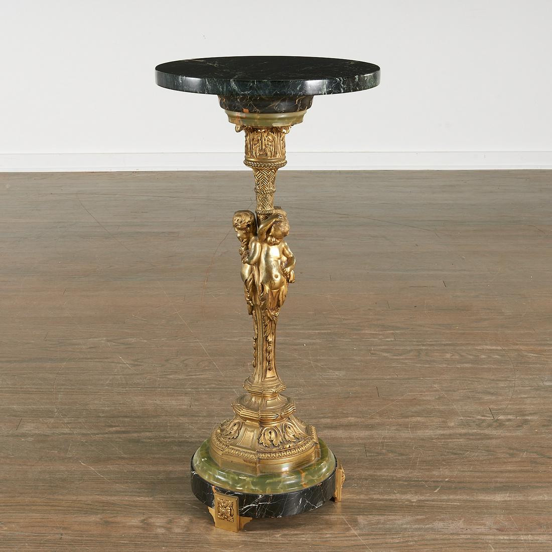 French mixed marble dore bronze gueridon (1 of 8)
