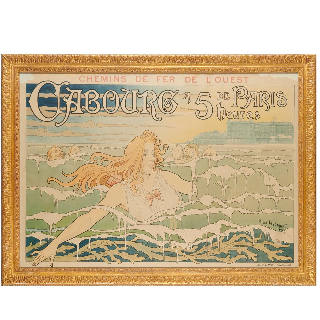 Privat Livemont, lithograph poster (1 of 10)