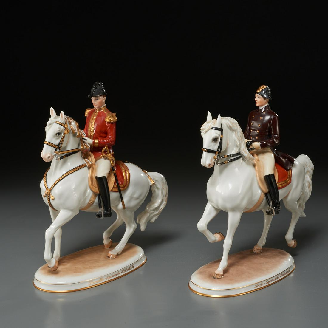 (2) Vienna Augarten Wien regimental figures (1 of 7)