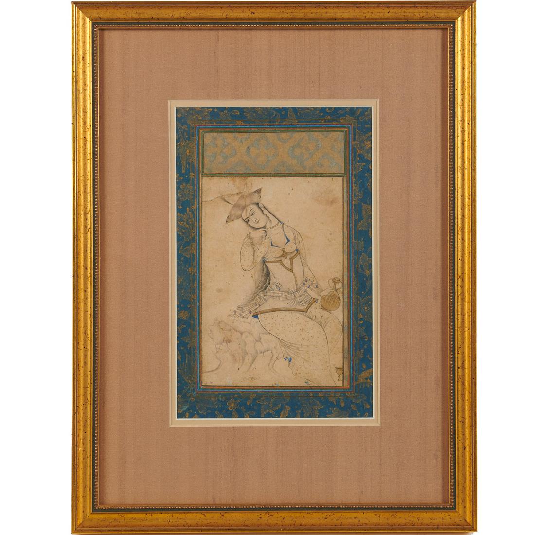 Safavid School, fine drawing (1 of 9)