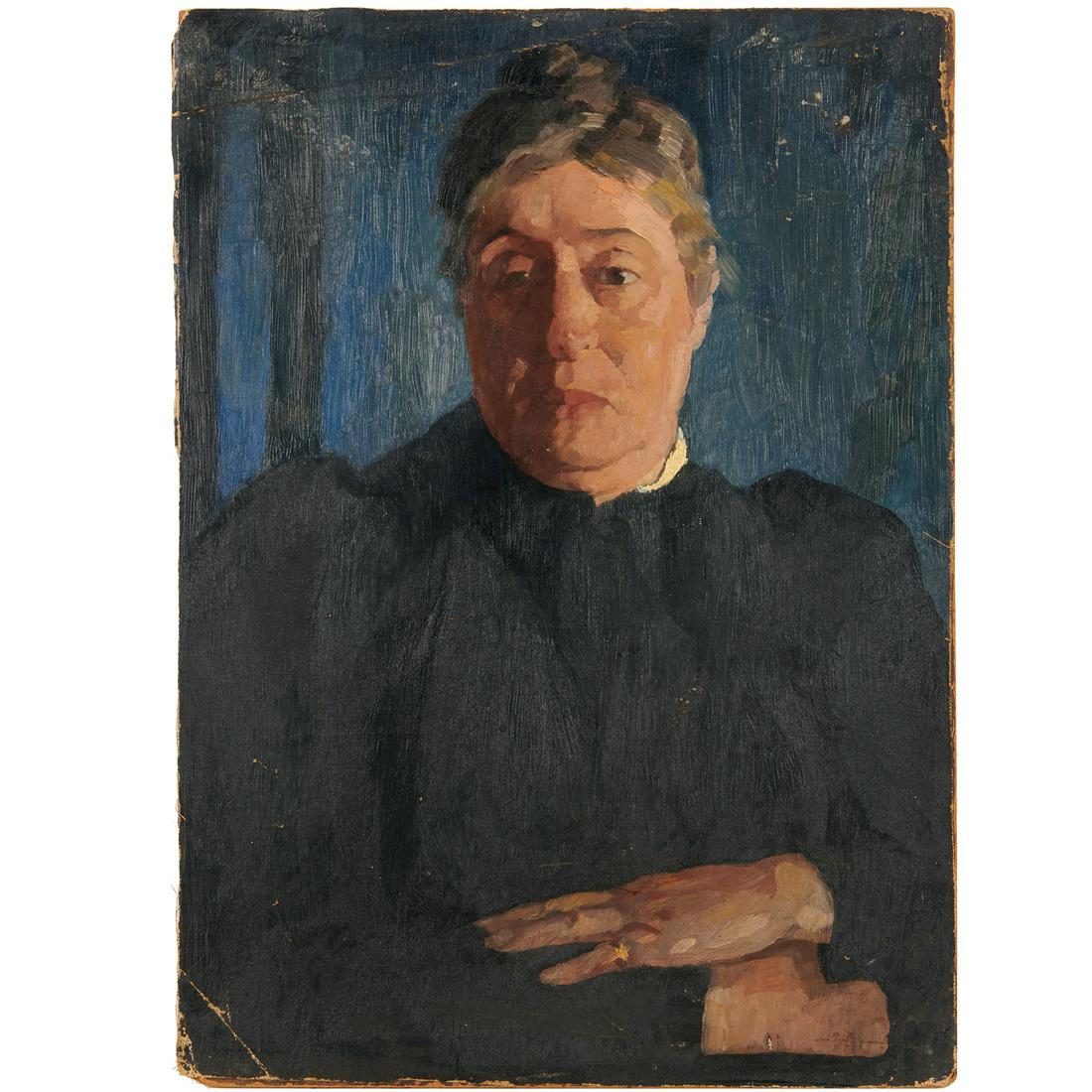 Paul Kleinschmidt, oil painting, 1907 (1 of 9)