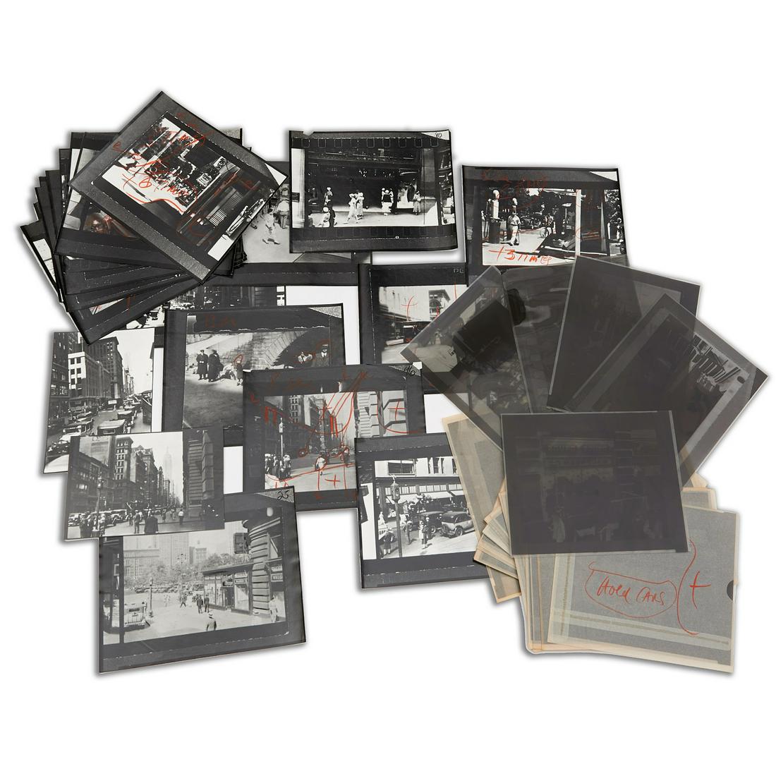 George Grosz, New York City photos and negs (1 of 8)