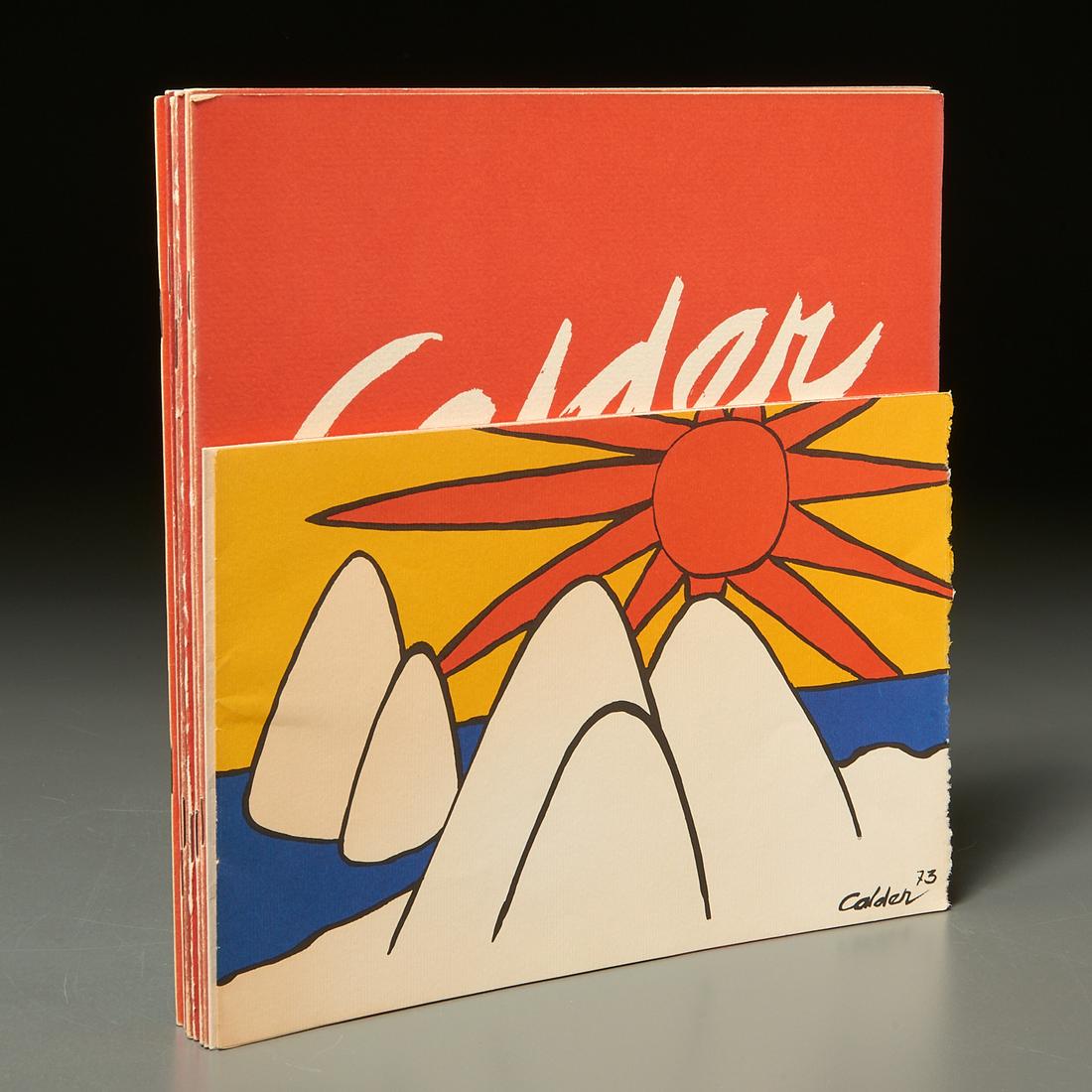 Alexander Calder, (7) Perls catalogs + invitations (1 of 13)