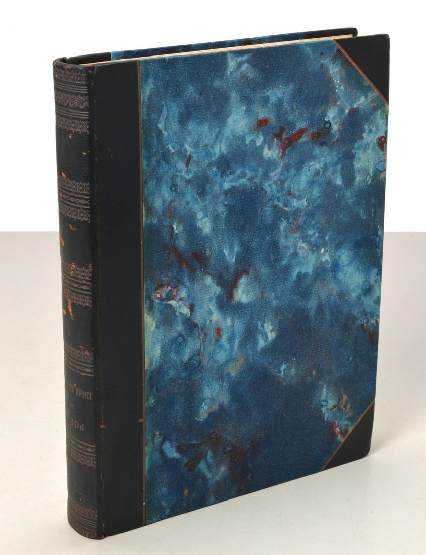 BOOKS: Poems by Edgar A. Poe, Breyner ltd ed: BOOKS: Poems by Edgar A. Poe, Breyner ltd ed, Poems by Edgar Allan Poe. Charles Breyner Art Publications, New York, 1950, #997/999 copies with engravings and ornaments by J. G. Daragnes, hardcover wit