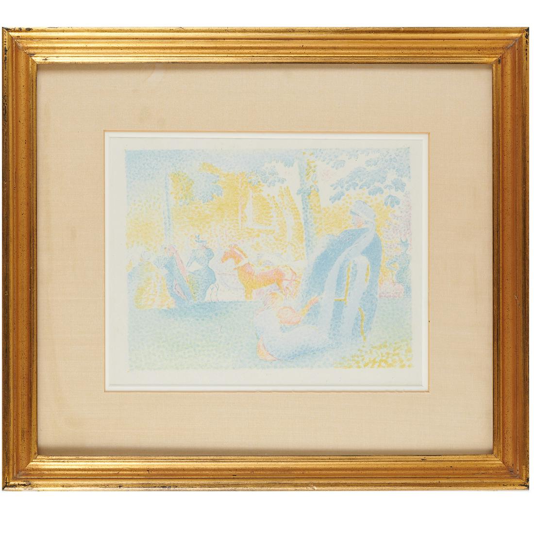 Henri-Edmond Cross (attrib.), lithograph (1 of 5)