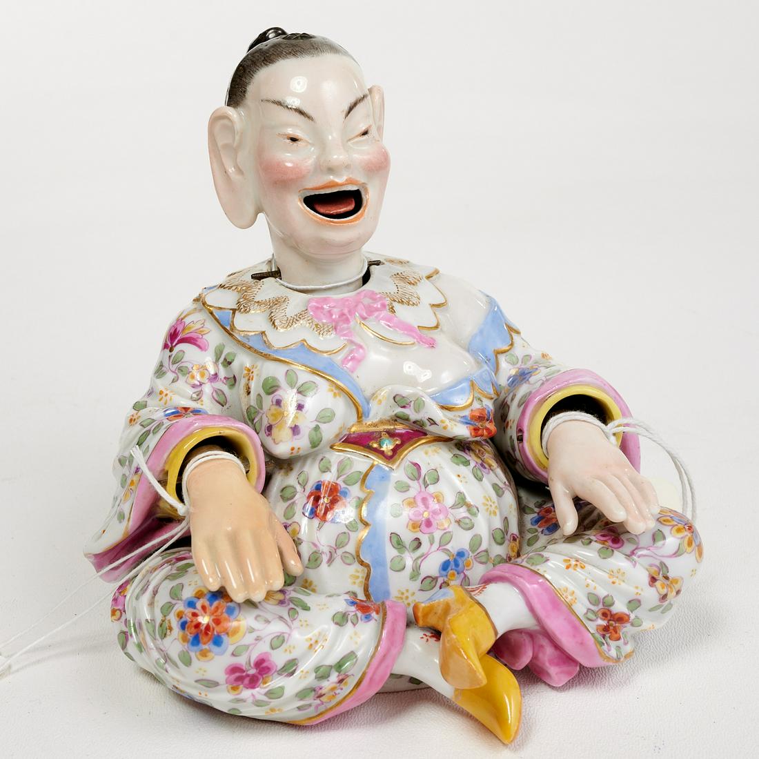 Meissen style porcelain Pagoda nodder (1 of 6)