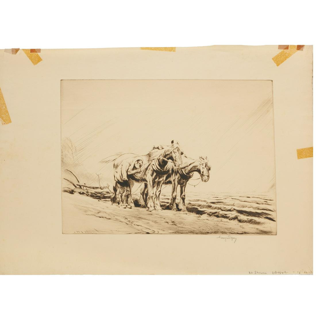 George Soper, signed etching (1 of 6)