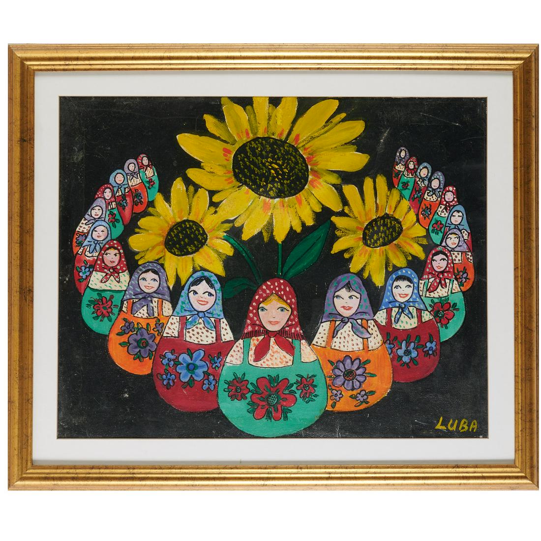 Luba Simansky, painting (1 of 6)