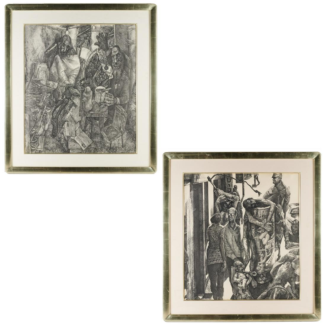 Josef Jackerson, (2) pen and ink drawing (1 of 8)