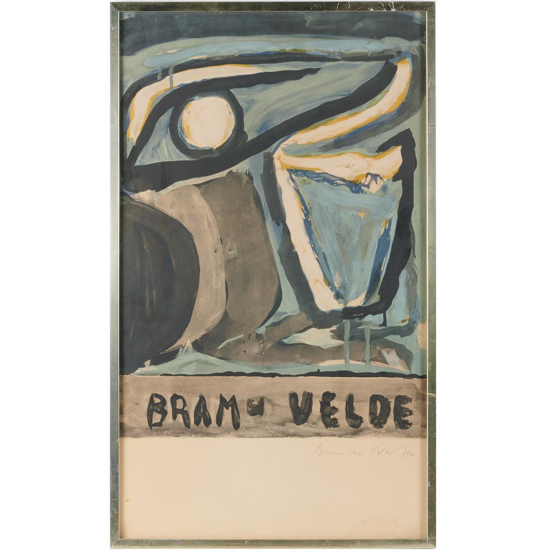 Bram Van Velde, artist signed exhibition (1 of 5)