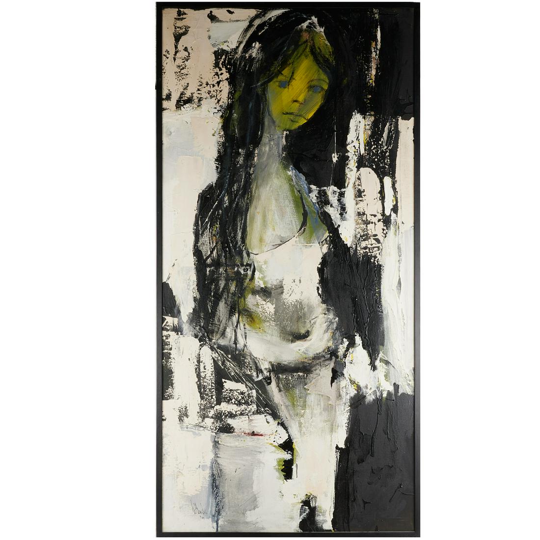 Gino Hollander, large scale painting (1 of 6)