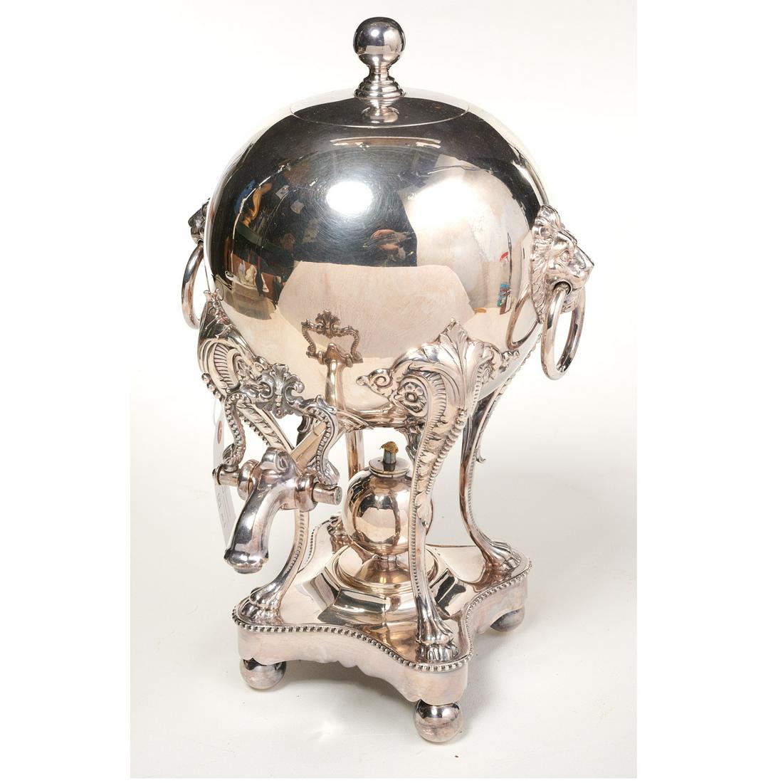 James Dixon & Sons Sheffield plate hot water urn (1 of 6)