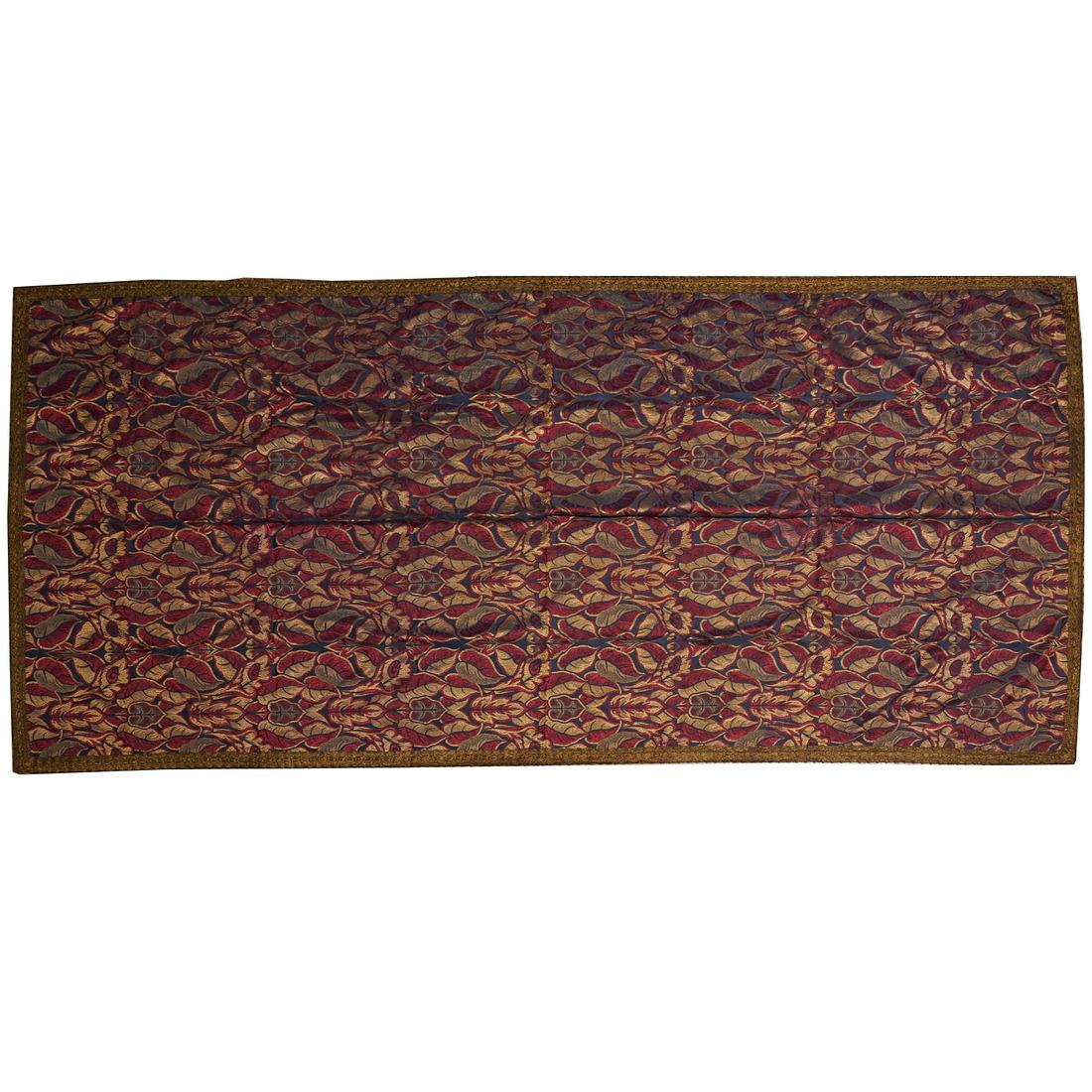 Arts & Crafts silk brocade table cover (1 of 6)