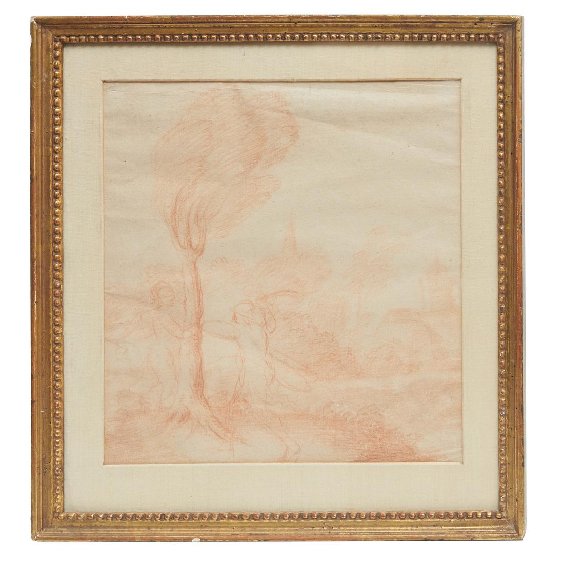 Gaspard Poussin Dughet (attrib.), drawing (1 of 11)