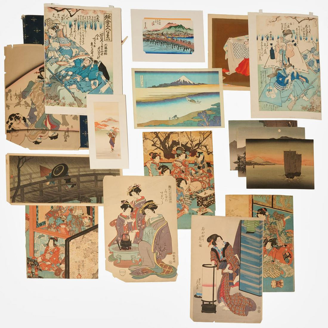 Japanese woodblock print collection (1 of 7)