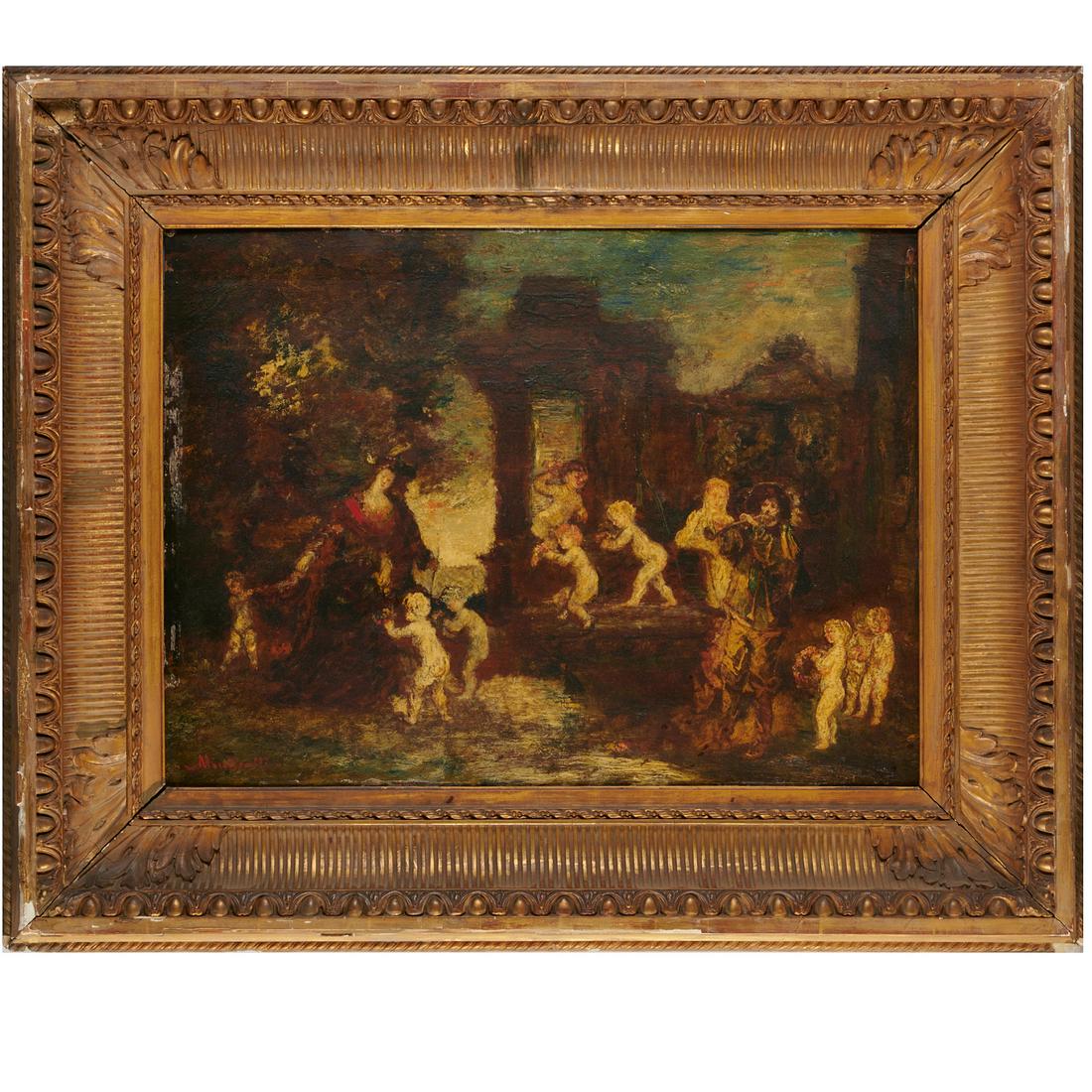 Adolphe Monticelli (attrib.), painting (1 of 7)