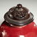 Pair Chinese oxblood glazed porcelain jars - 2