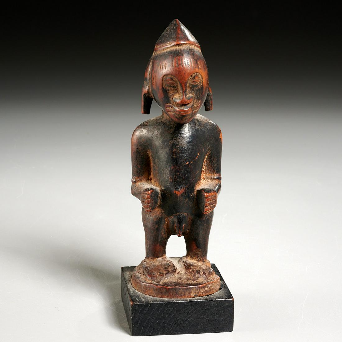 Senufo Peoples, carved ancestor figure, ex-Komor (1 of 6)
