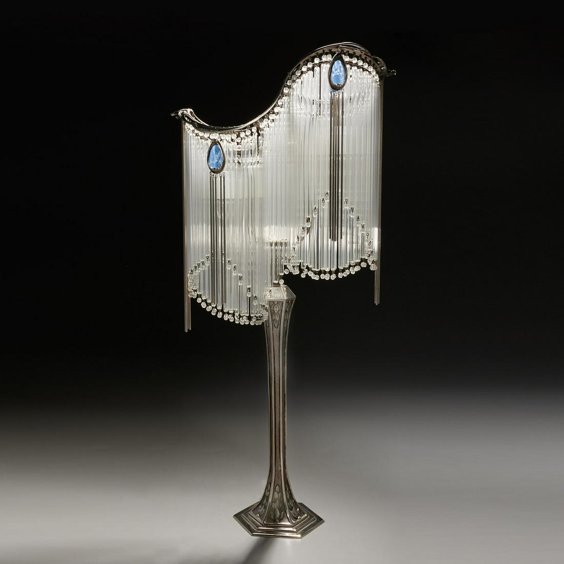 Hector Guimard (after), Art Deco table lamp (1 of 7)