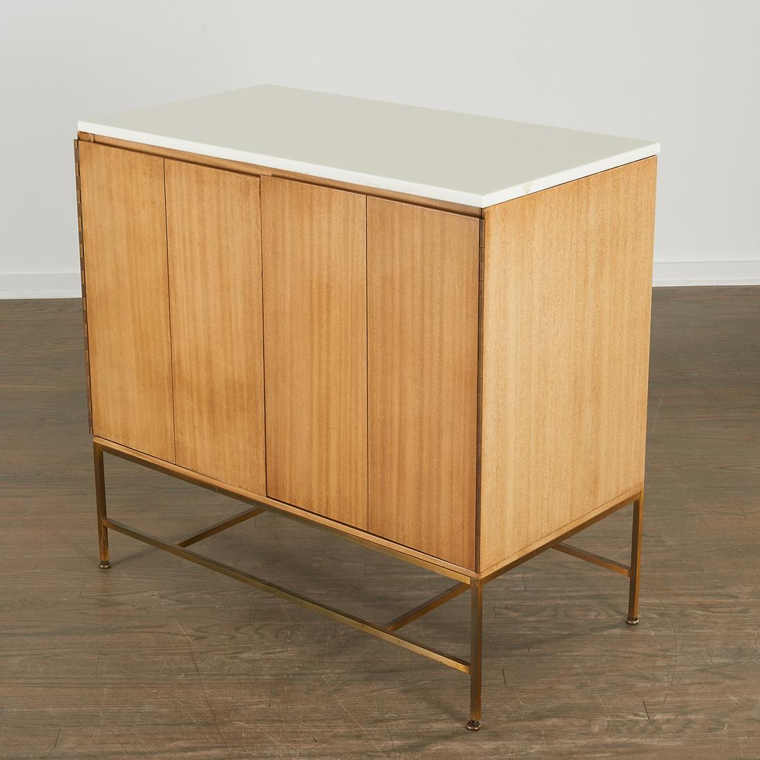 Paul McCobb, mahogany and brass cabinet (1 of 10)