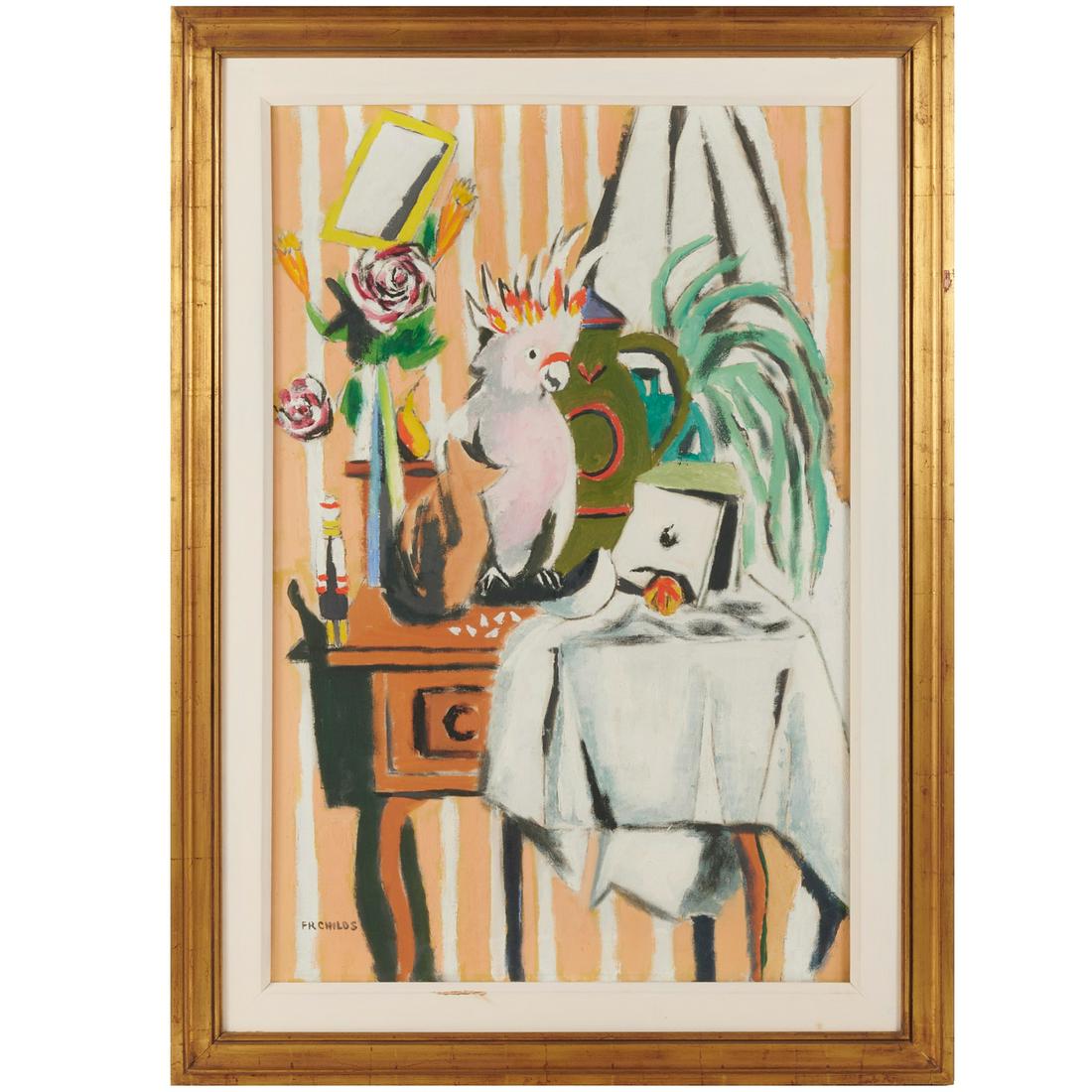 Frederick Robbins Childs, oil on canvas (1 of 8)