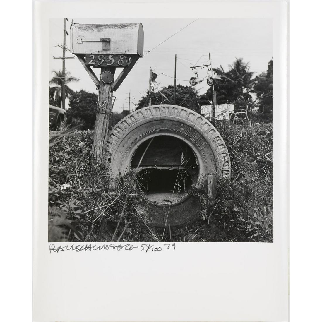 Robert Rauschenberg, Mailbox and Tire, 1979 (1 of 6)