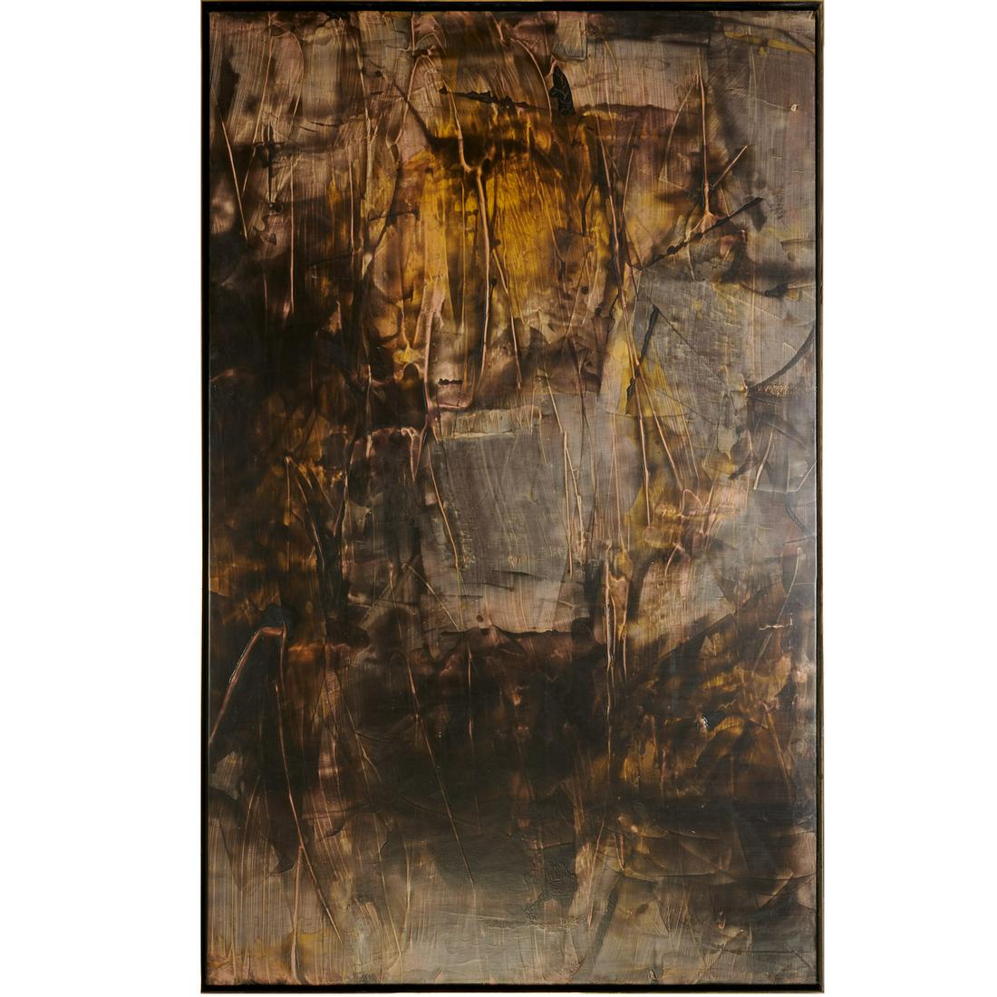 Dan Christensen, large acrylic on canvas, 1974 (1 of 8)