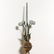 (3) French zinc architectural roof finial spires - 5