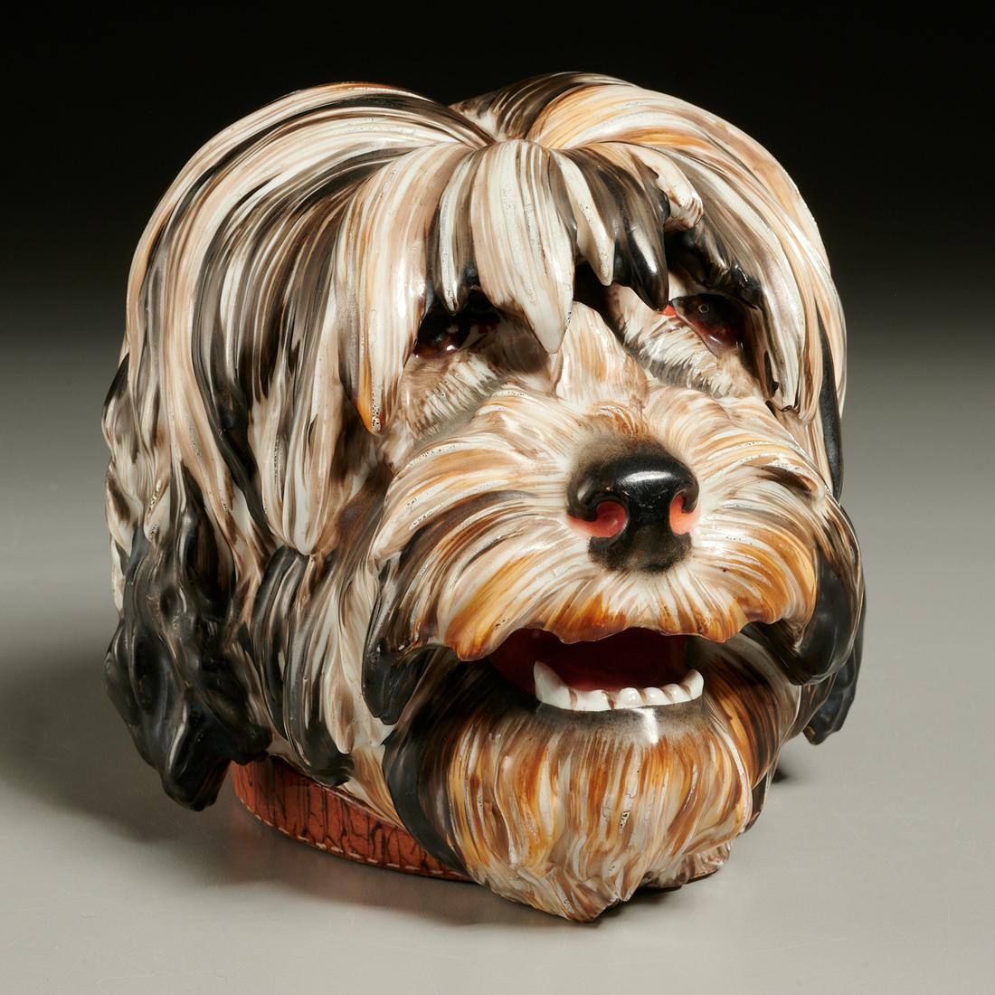 Paris porcelain dog-form humidor (1 of 8)